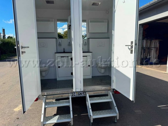 1 toiletwagen GLOBALINER 4200 Autarkic // 213 TANK – foto 5 – kavel bij Zoll-Auktion, Niederorschel