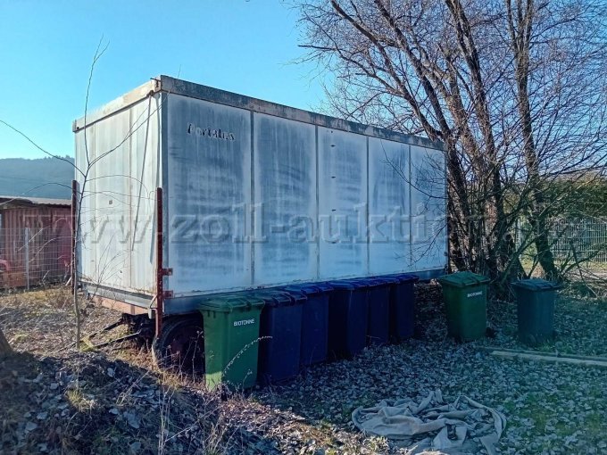 WC-Wagen linke Seitenansicht