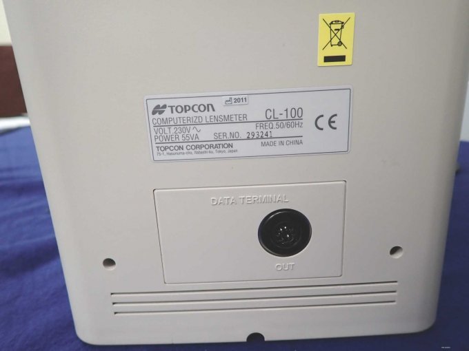 Typenschild mit CE Kennung