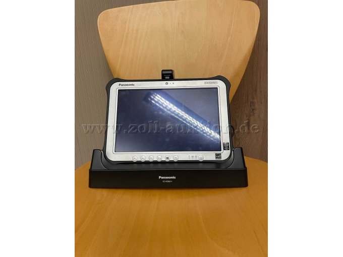 Toughpad auf Dockingstation