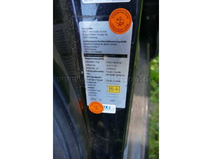 Datenblatt Wegstreckenzähler