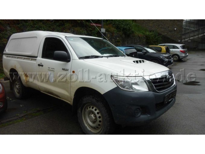 1 Toyota Hilux Single Cab 2.5 D - 4-deurs 4x4 met handgeschakelde vijfversnellingsbak – foto 4 – kavel bij Zoll-Auktion, Monschau