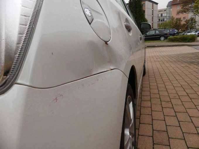 Anfahrschaden hinten rechts