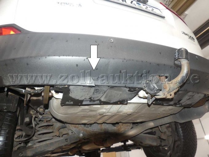 Beschädigung Stoßfänger hinten