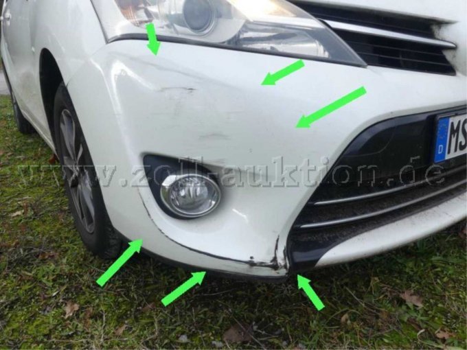 Kratzer und kleine Beulen