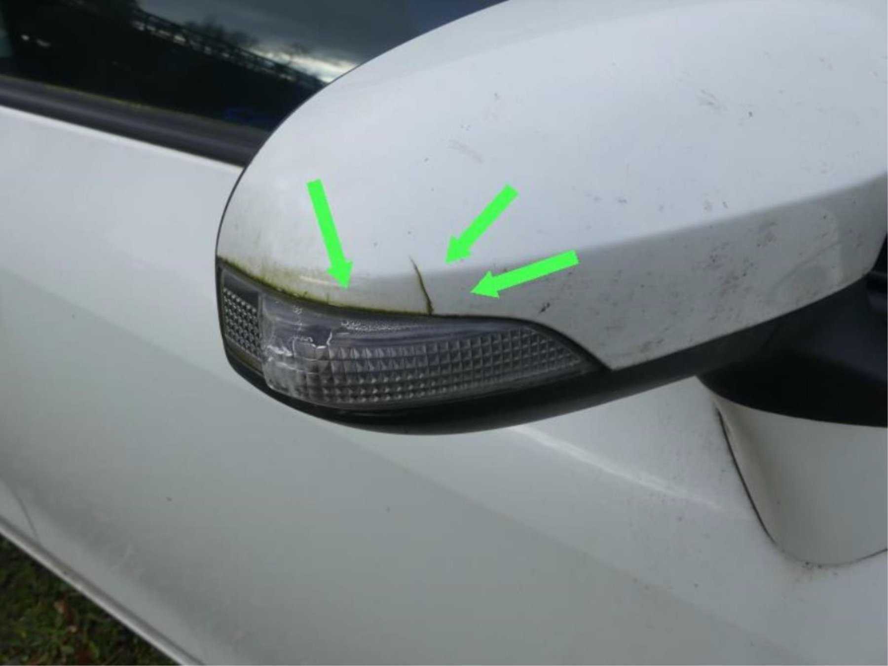 Beschädigung Außenspiegel