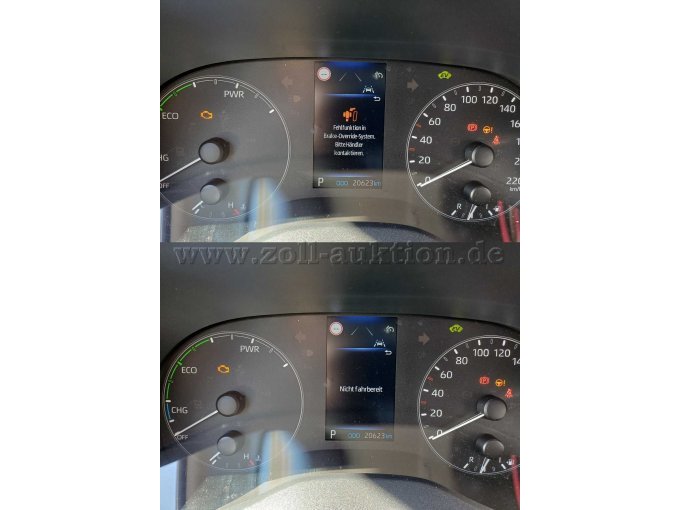 Toyota Yaris - Anzeige Display Fehlfunktion
