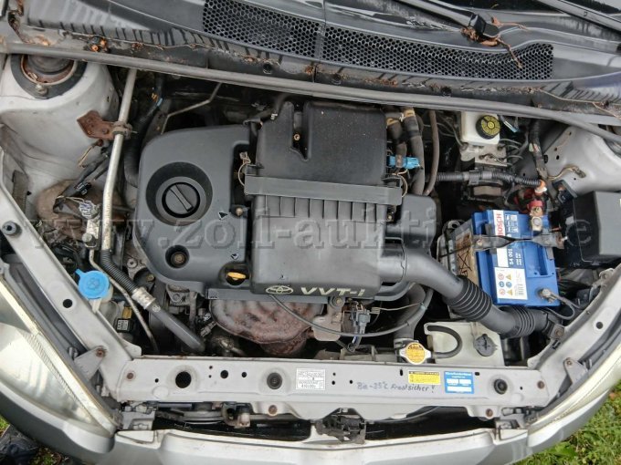 Innenansicht Motorraum