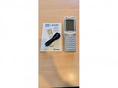Tragbares Blutgasanalysegerät i-STAT 1 mit Gebrauchsanweisung und USB-Kabel