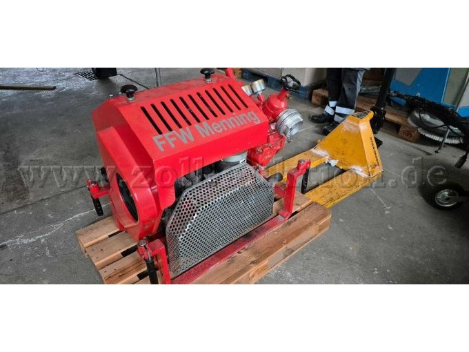 Seitenansicht Pumpe Abgasseite