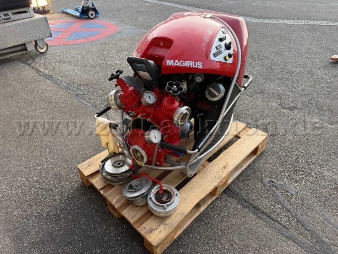 Demontierte Pumpe (defekte Laufräder)