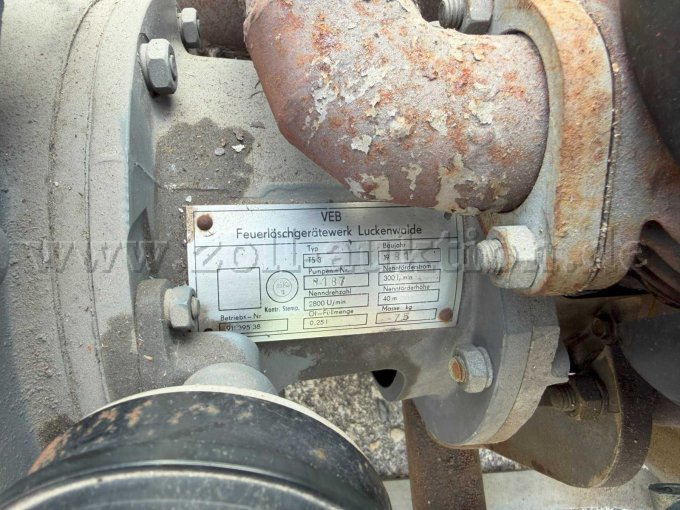1 Tragkraftspritze (TS 3) VEB Feuerlöschgerätewerk Luckenwalde – foto 5 – kavel bij Zoll-Auktion, Großräschen