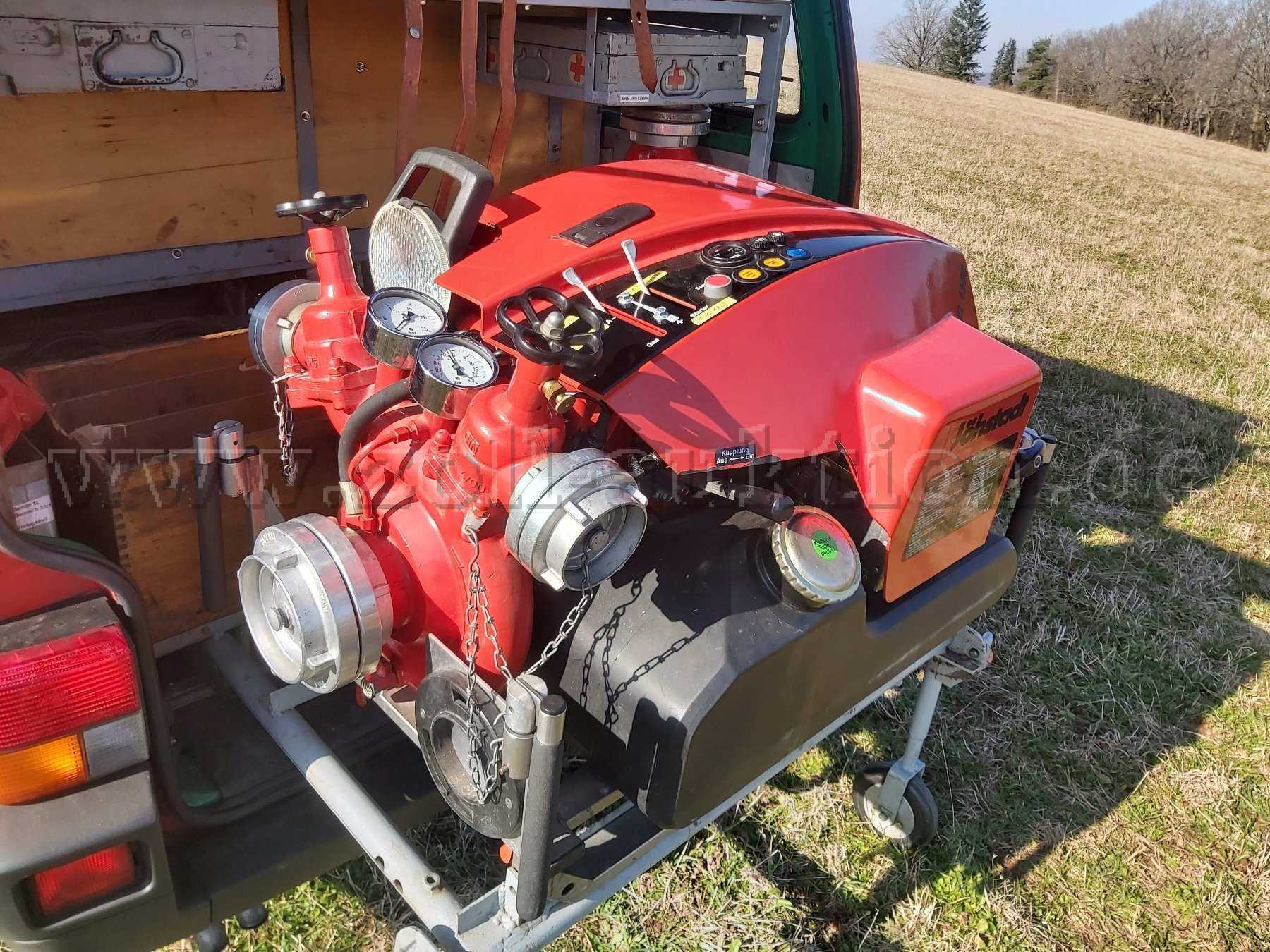 Tragkraftspritze TS 8/8 - Jöhstadt ZL1500 seitliche Ansicht links