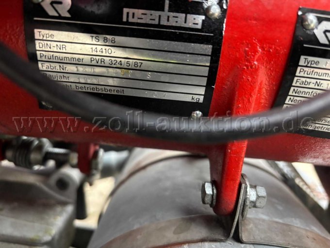 Typenschild Kreiselpumpe