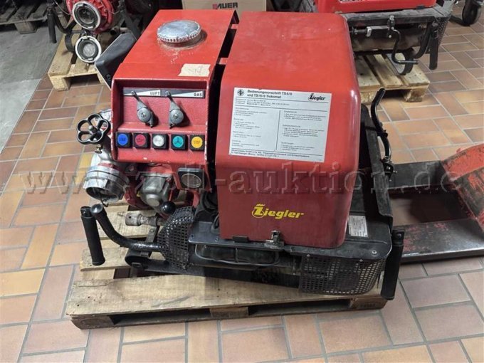 1 Tragkraftspritze Ziegler TS 8/8 Trokomat (VW Motor) – foto 3 – kavel bij Zoll-Auktion, Ravensburg