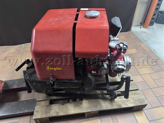 1 Tragkraftspritze Ziegler TS 8/8 Trokomat (VW Motor) – foto 4 – kavel bij Zoll-Auktion, Ravensburg