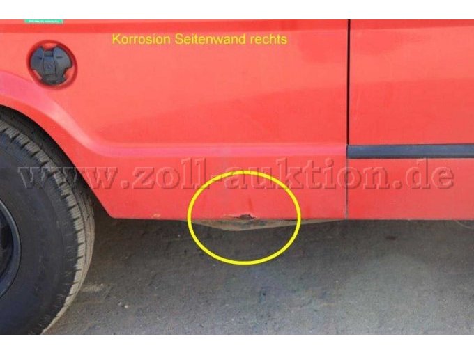 Korrosion Seitenwand rechts 1