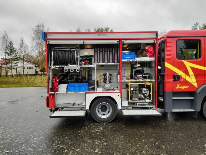 Beladung Geräteraum 3 und 4