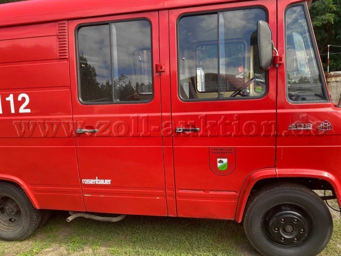 1 Tragkraftspritzenfahrzeug (TSF) Daimler Benz L408G – foto 2 – kavel bij Zoll-Auktion, Nuthe-Urstromtal