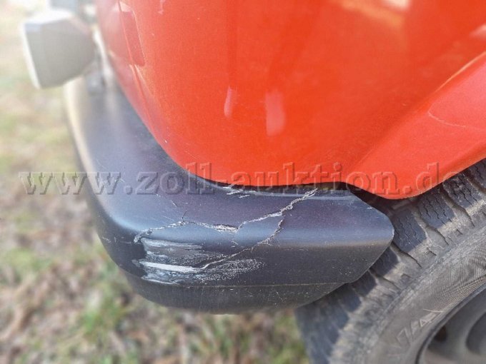 linksseitiger Schaden