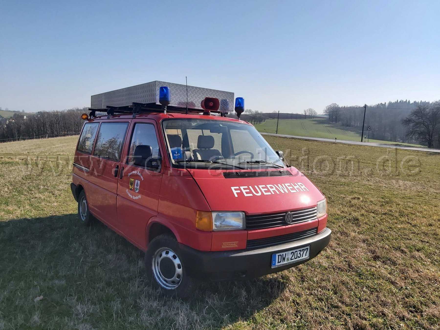 TSF auf VW T 4 Basis Frontalansicht