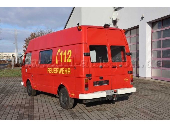 VW LT 35 - Ansicht hinten / Fahrzeugseite links