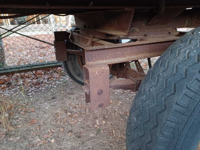 Roststellen am Rahmen