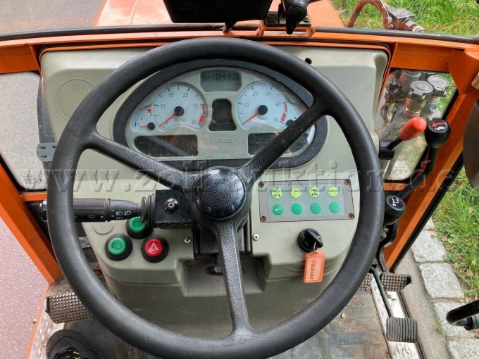 Traktor Ansicht Lenkrad