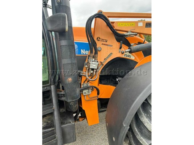 Ansicht Leitungen Anbaugerät rechts