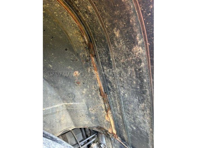 Ansicht Zustand Radschutz