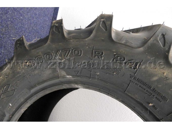 1 tractorband Fitker 360/70 R 24 – foto 4 – kavel bij Zoll-Auktion, Paderborn