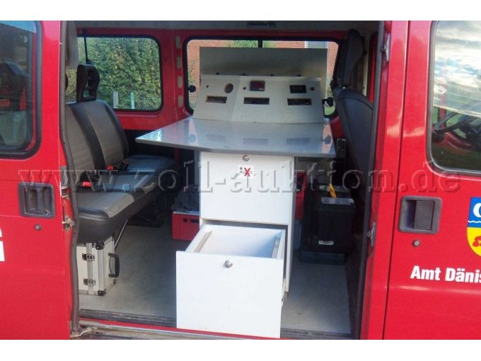 1 Transporter FIAT Ducato Feuerwehrfahrzeug ELW – foto 5 – kavel bij Zoll-Auktion, Dänischenhagen