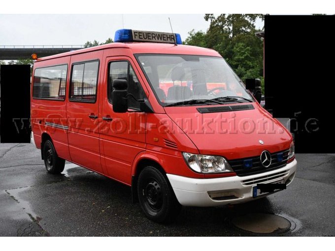 1 bestelwagen Mercedes-Benz Sprinter Kombi 313 CDI (brandweerwagen) – foto 3 – kavel bij Zoll-Auktion, Königswinter