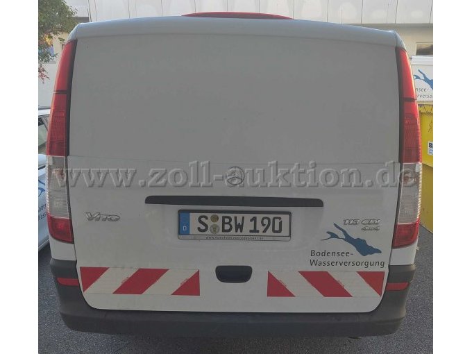 1 Transporter Mercedes Benz Vito 113 CDI Allrad,Typ: 639/5, defekt, Unfallfahrzeug – foto 7 – kavel bij Zoll-Auktion, Stuttgart