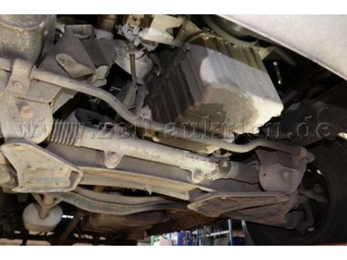 Motorblockansicht unten