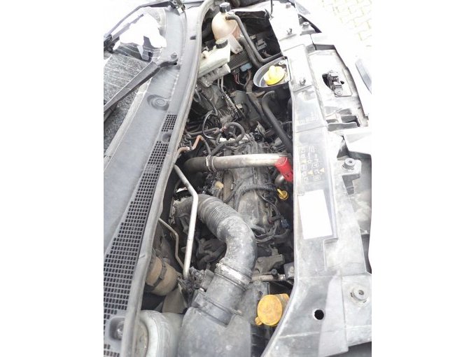 Blick in den Motorraum