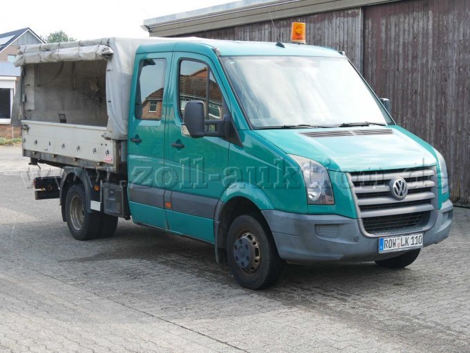1 Transporter VW Crafter Pritsche – foto 3 – kavel bij Zoll-Auktion, Rotenburg (Wümme)
