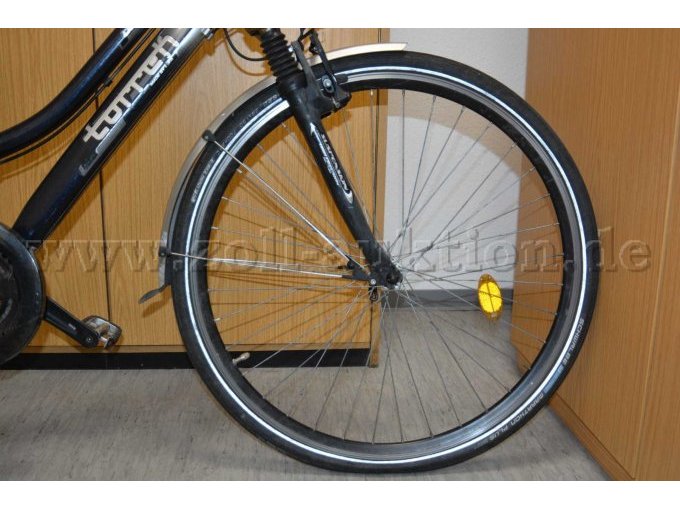 Vorderrad mit Schutzblech