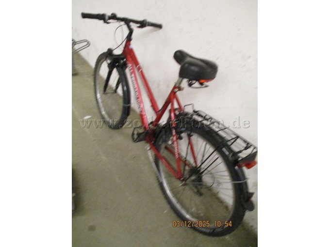 Fahrrad hinten