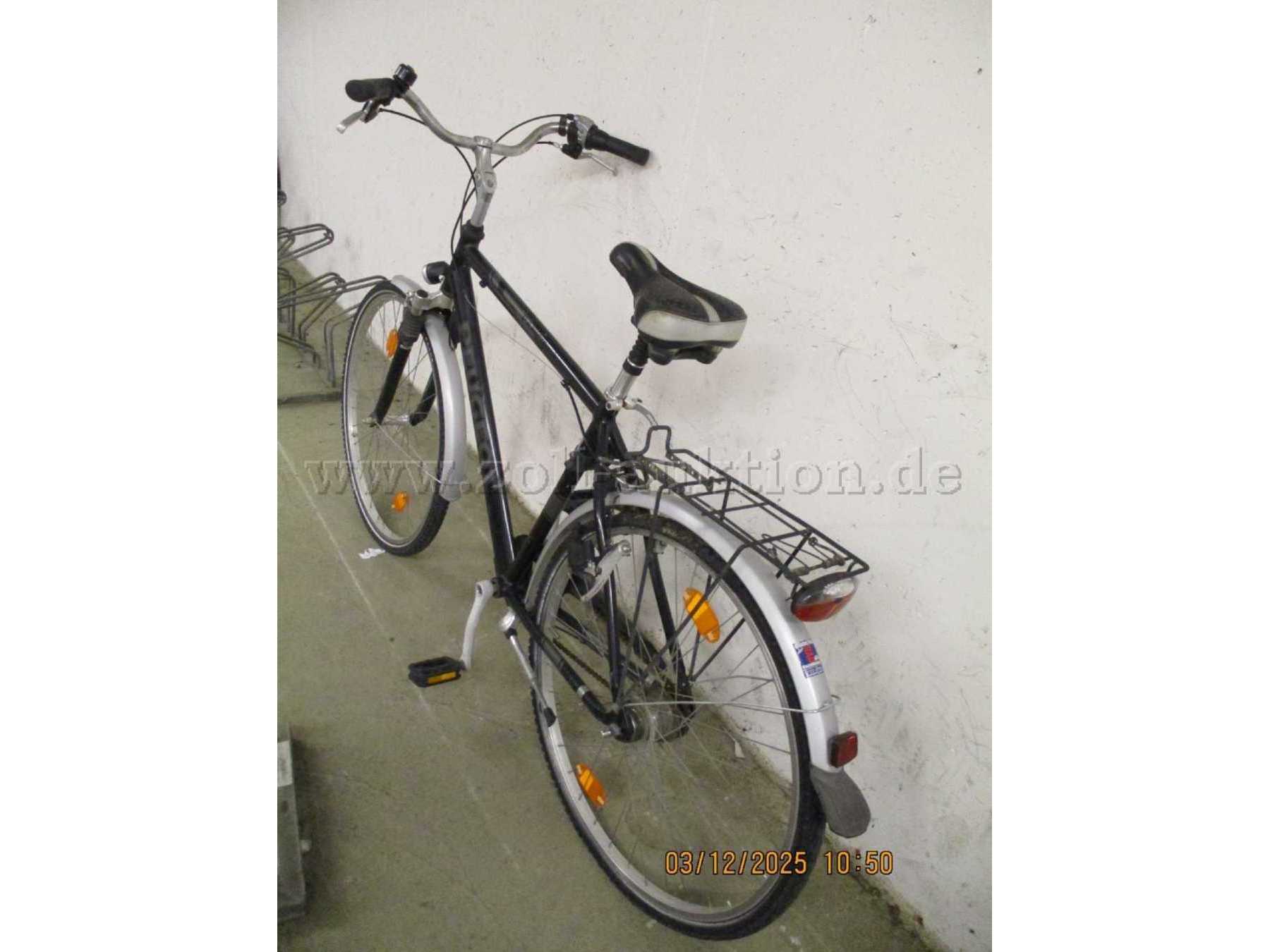 Fahrrad hinten