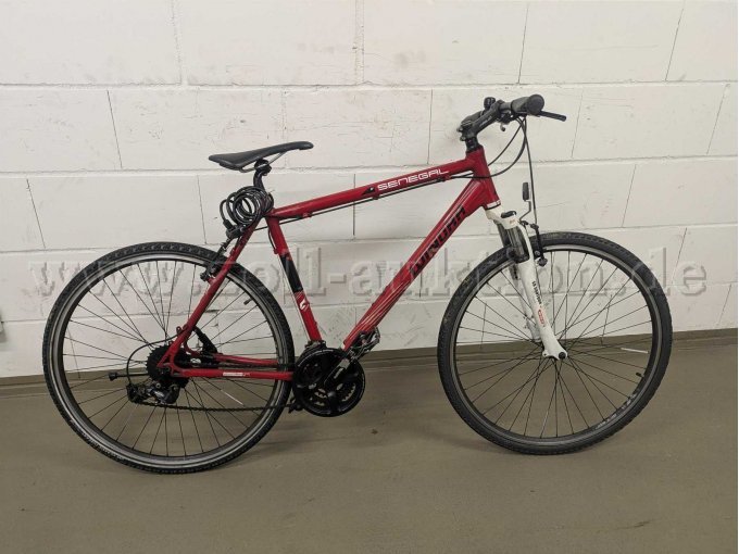 Trekkingrad rot Ansicht rechts