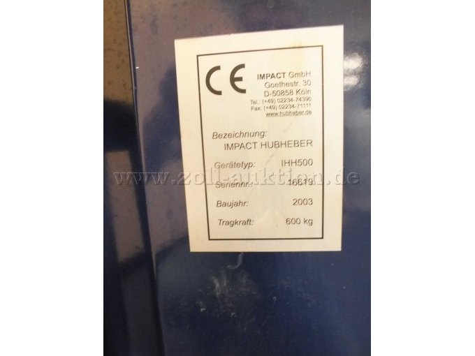 1 elektrische trapklimmer/hoogwerker van het merk "IMPACT GmbH", type IHH500 – foto 10 – kavel bij Zoll-Auktion, Paderborn