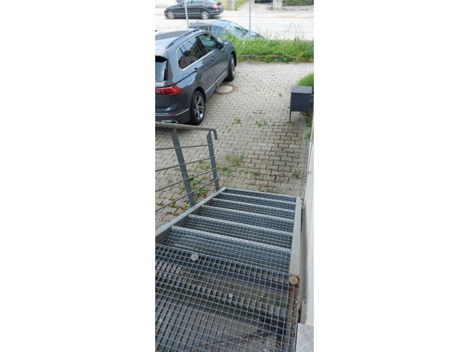Weg bei Abholung