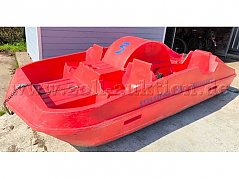 Tretboot Nr. 3 Front seitlich