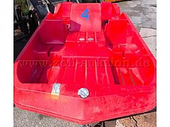 Tretboot Nr. 4 Frontansicht