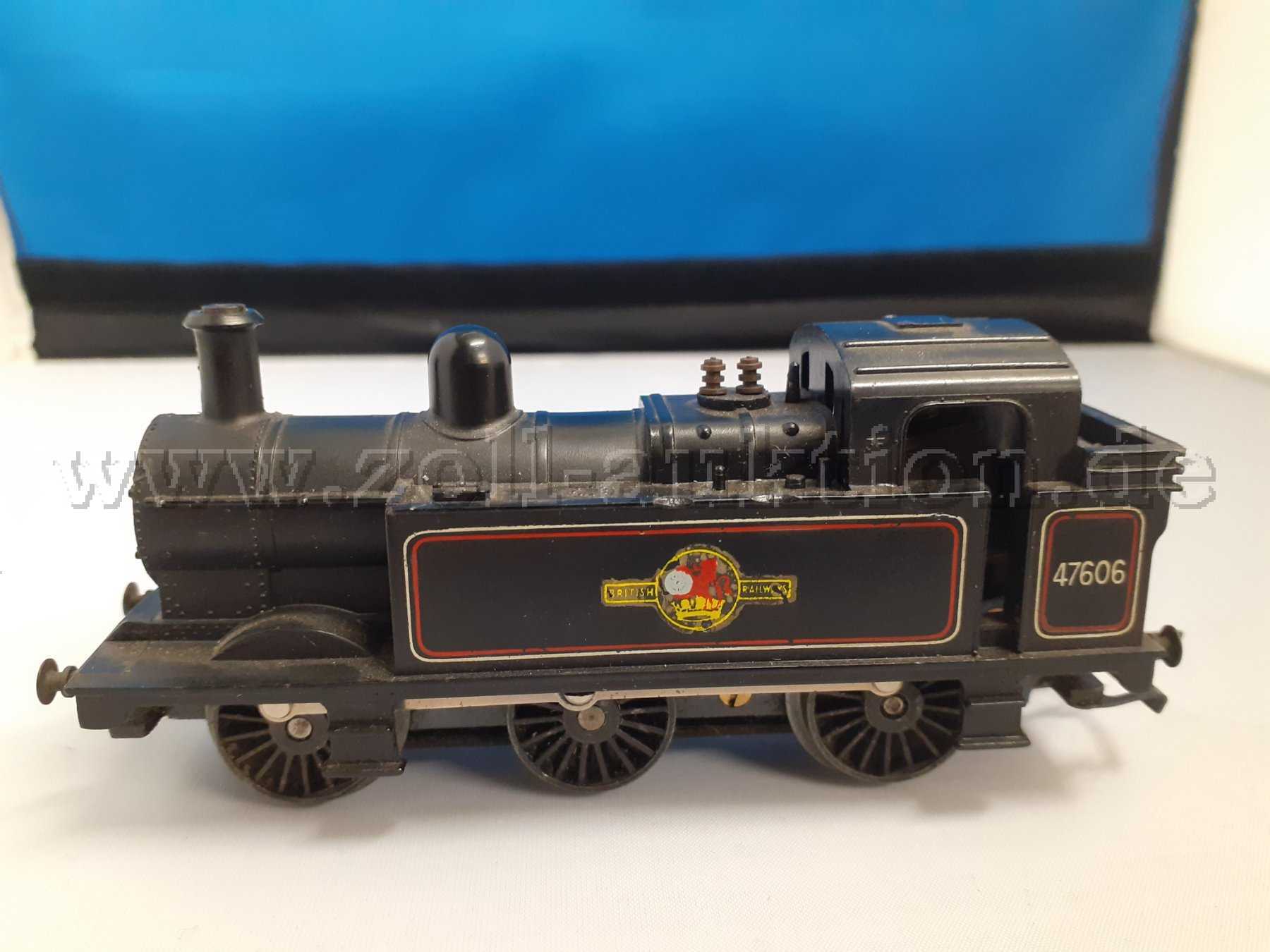 Zoll-Auktion - 1 Tri-ang Dampflokomotive BR 47606 British Railways ...