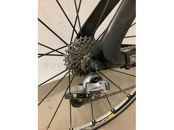 Zahnkranz mit Schaltwerk und Kette