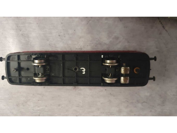 Ansicht unten Triebwagen