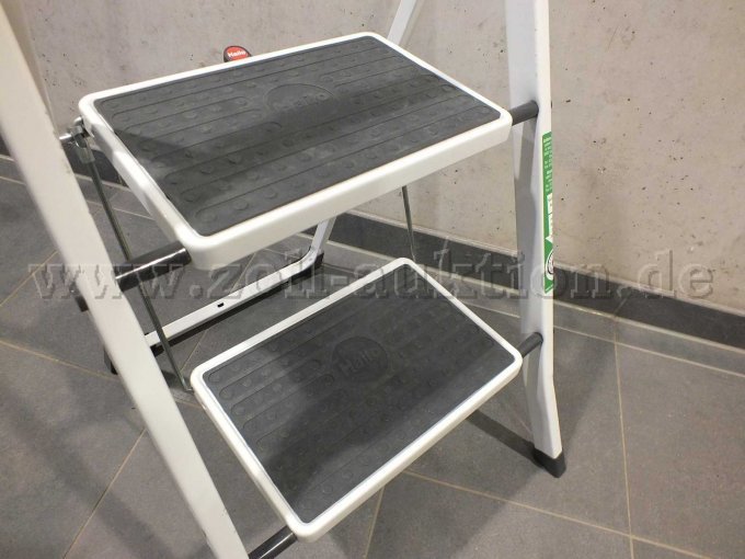 Detailaufnahme der Leiter mit Stufen