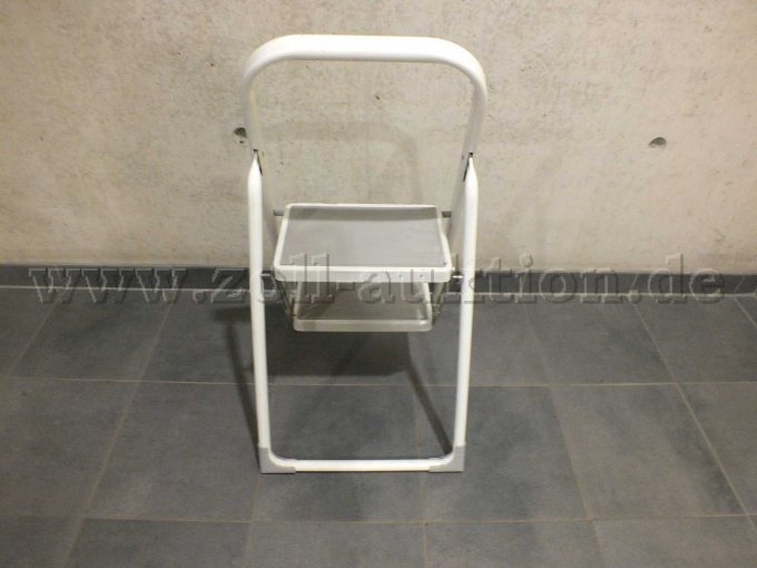 Gesamtansicht der Leiter von hinten